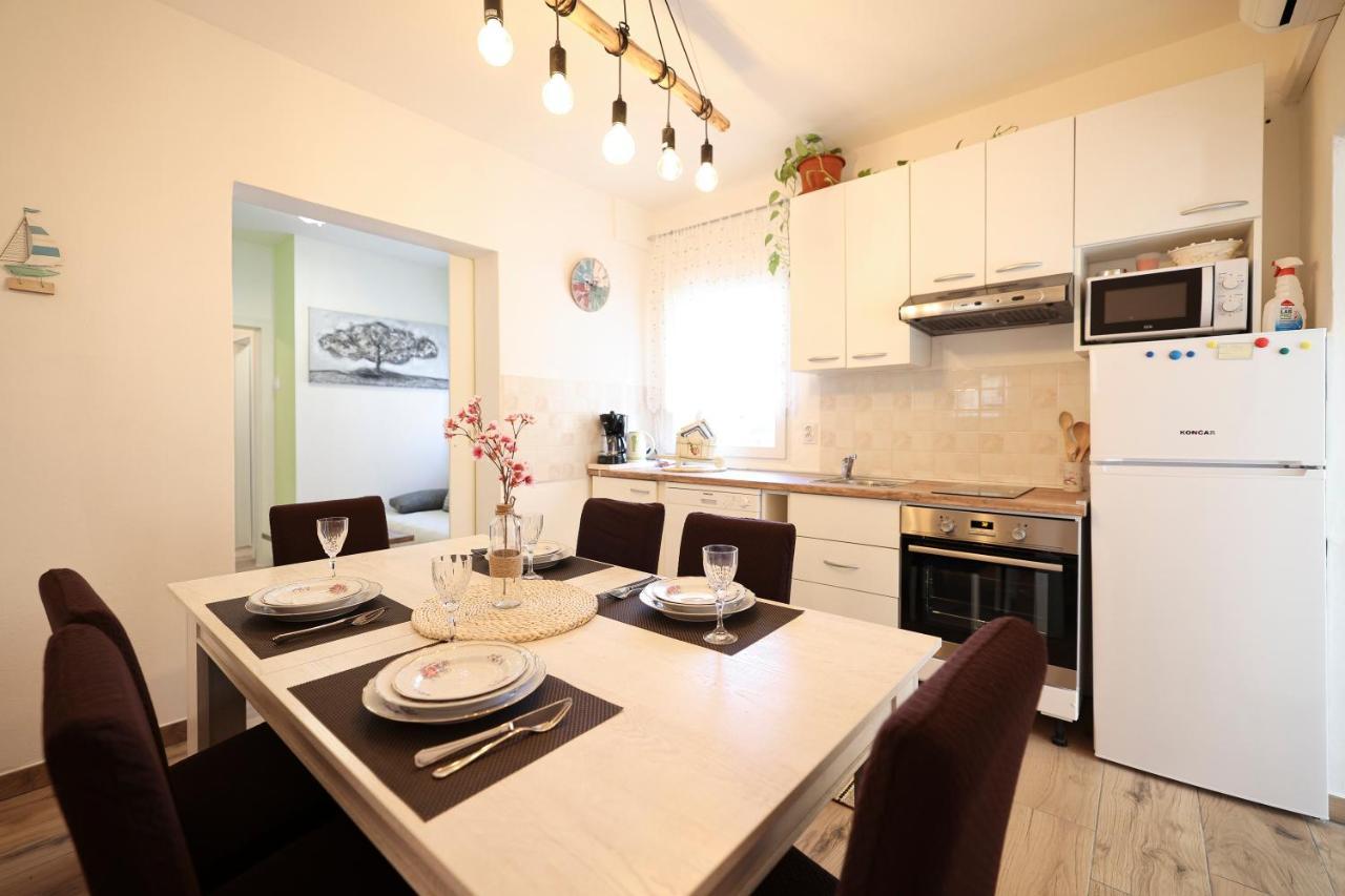 Apartment Rustica Zadar With Exclusive Use Of The Pool-Ground Floor Exterior foto