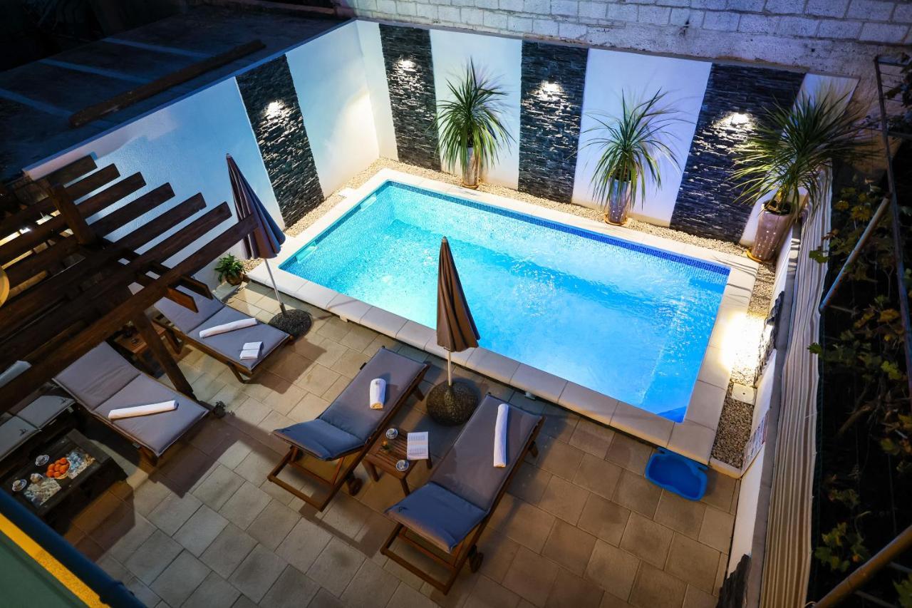 Apartment Rustica Zadar With Exclusive Use Of The Pool-Ground Floor Exterior foto
